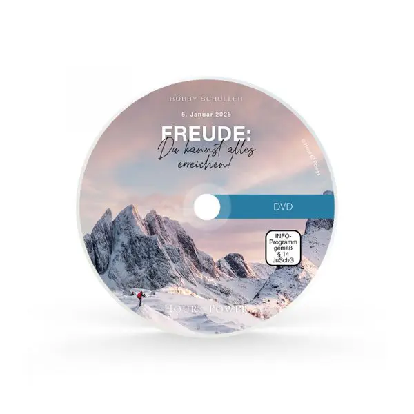 DVD vom 05.01.2025: Freude: Du kannst alles erreichen!