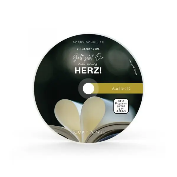 Audio CD vom 02.02.2025: Gott gibt Dir ein neues Herz!