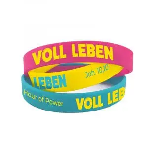 Armband "VOLL LEBEN" - PINK