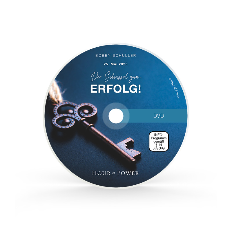 DVD vom 25.05.2025: Der Schlüssel zum Erfolg!
