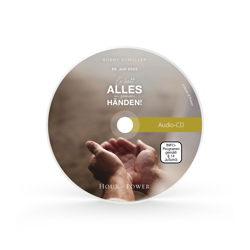 Audio CD vom 20.07.2025: Er hält alles in seinen Händen!