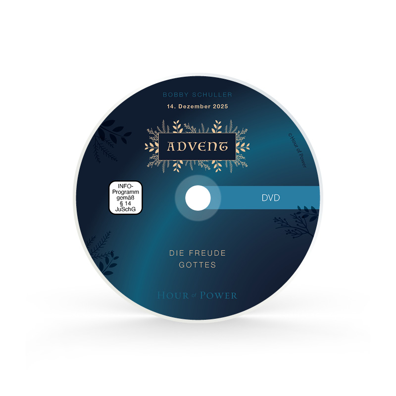 DVD vom 14.12.2025: Advent: Die Freude Gottes!