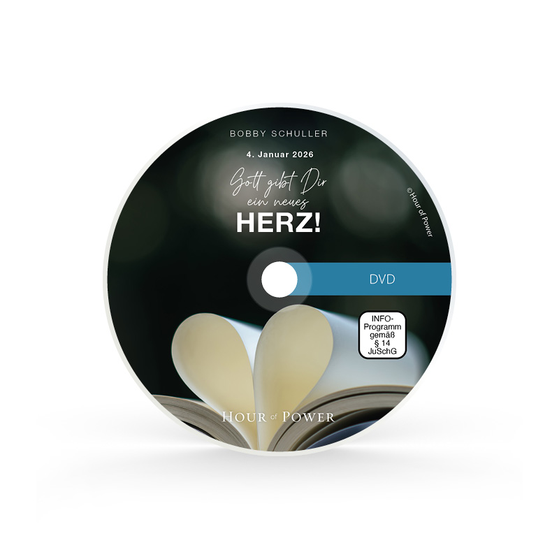 DVD vom 04.01.2026: Gott gibt Dir ein neues Herz! (Bibel TV)