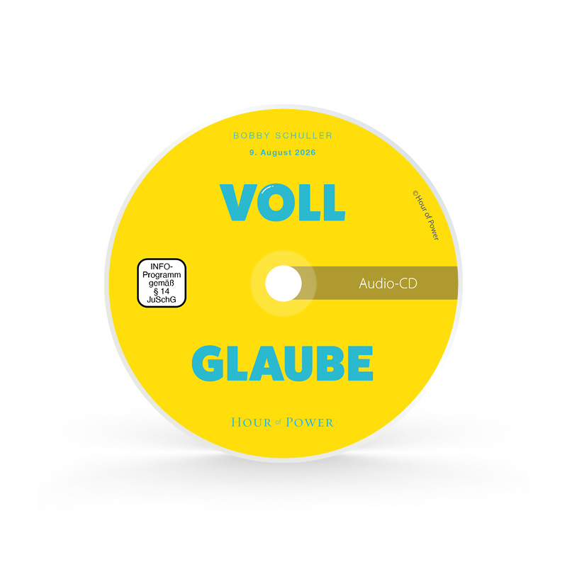 Audio CD vom 30.08.2026: VOLL GLAUBE