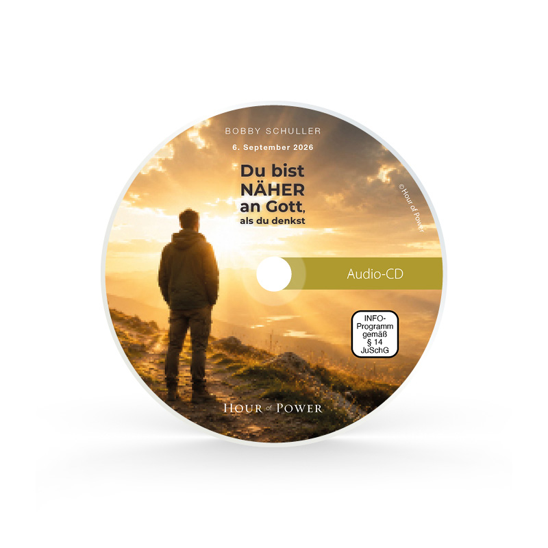 Audio CD vom 06.09.2026: Du bist näher an Gott, als du denkst