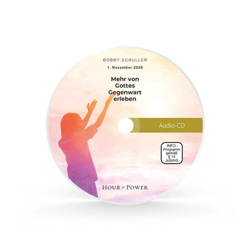 Audio CD vom 01.11.2026: Mehr von Gottes Gegenwart erleben